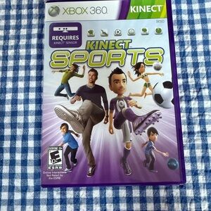 KINECT SPORTS (Microsoft Xbox 360, 2010) GAME COMPLETE